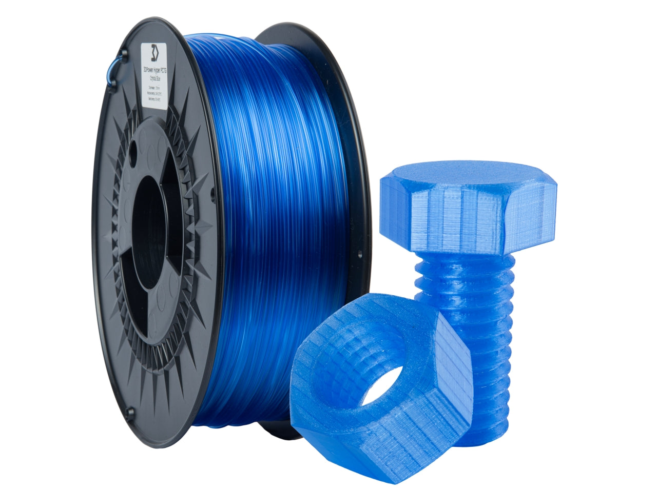 Filament PCTG krystal blå | 3DPower