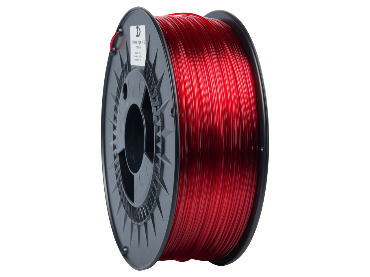 Filament PCTG krystal rød | 3DPower