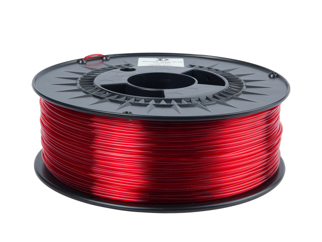 Filament PCTG krystal rød | 3DPower