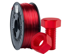Filament PCTG krystal rød | 3DPower
