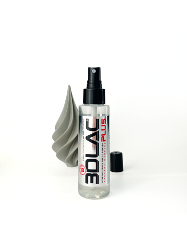 3DLAC PLUS adhesive spray 100 ml for 3D printing, clear bottle with a sprayer