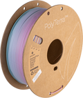 Filamentspole PLA gradient mat pastel regnbue, Polymaker, 1,75 mm