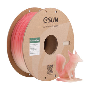 Filament PLA UV-farveskiftende, rød | eSUN