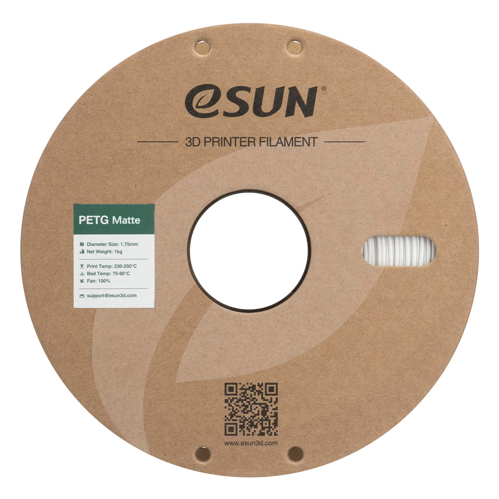 Filament PETG mat hvid | eSUN