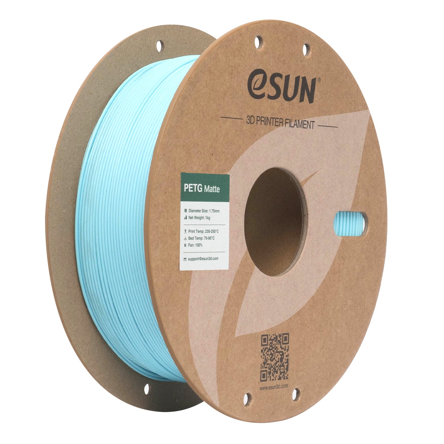 Filament PETG mat lyseblå | eSUN