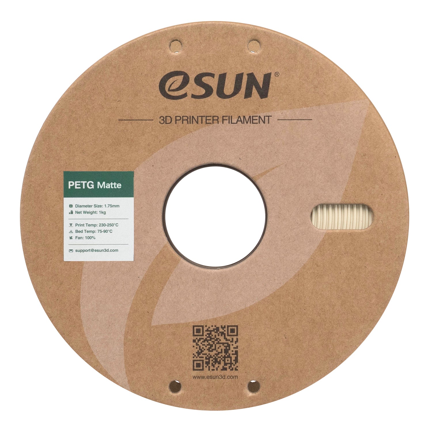 Filament PETG mat lys khaki | eSUN