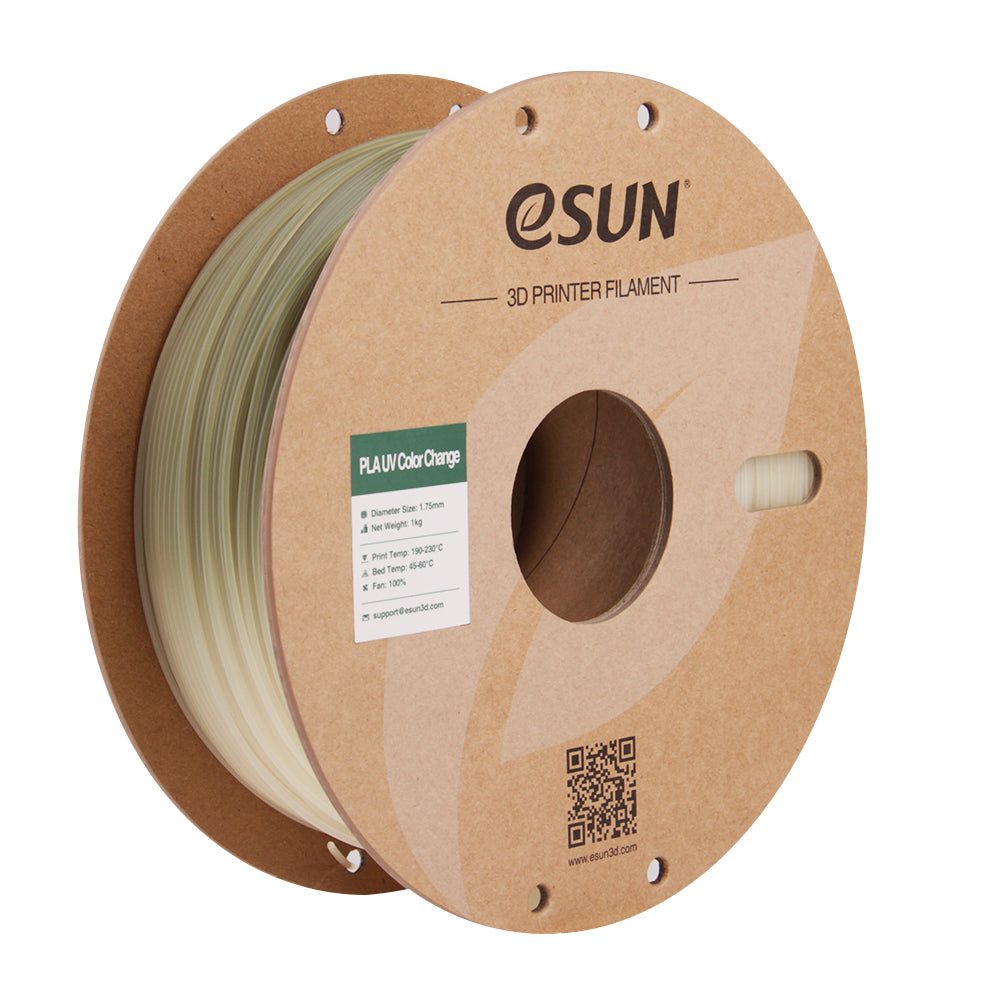 Filament PLA UV-farveskiftende, grøn | eSUN