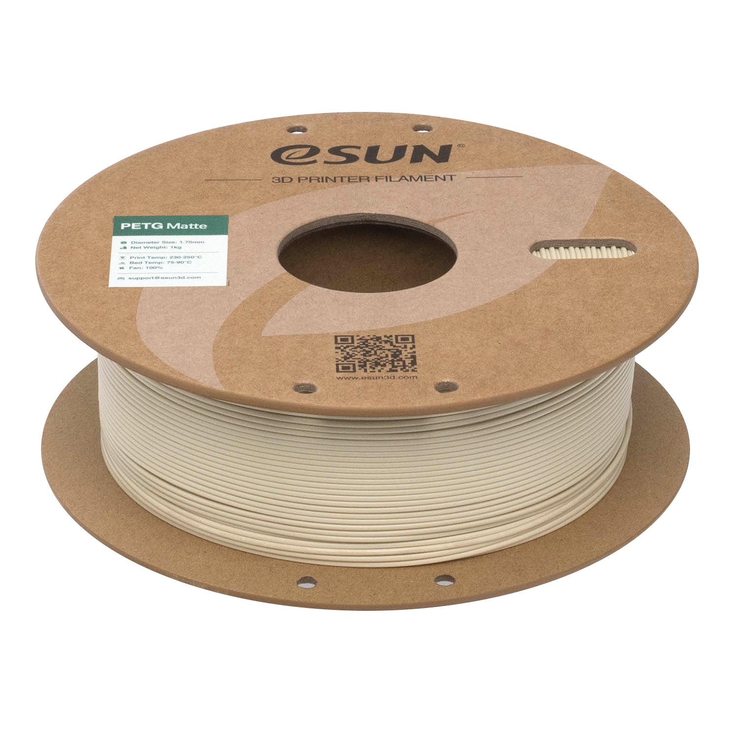 Filament PETG mat lys khaki | eSUN