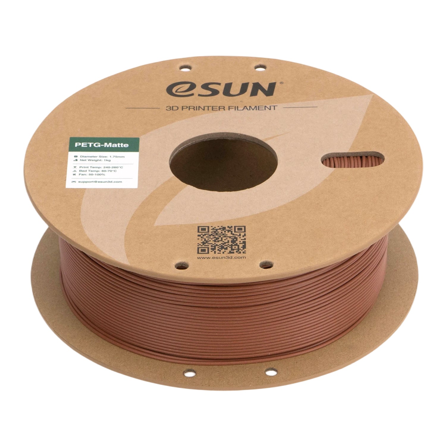 Filament PETG mat teglrød | eSUN