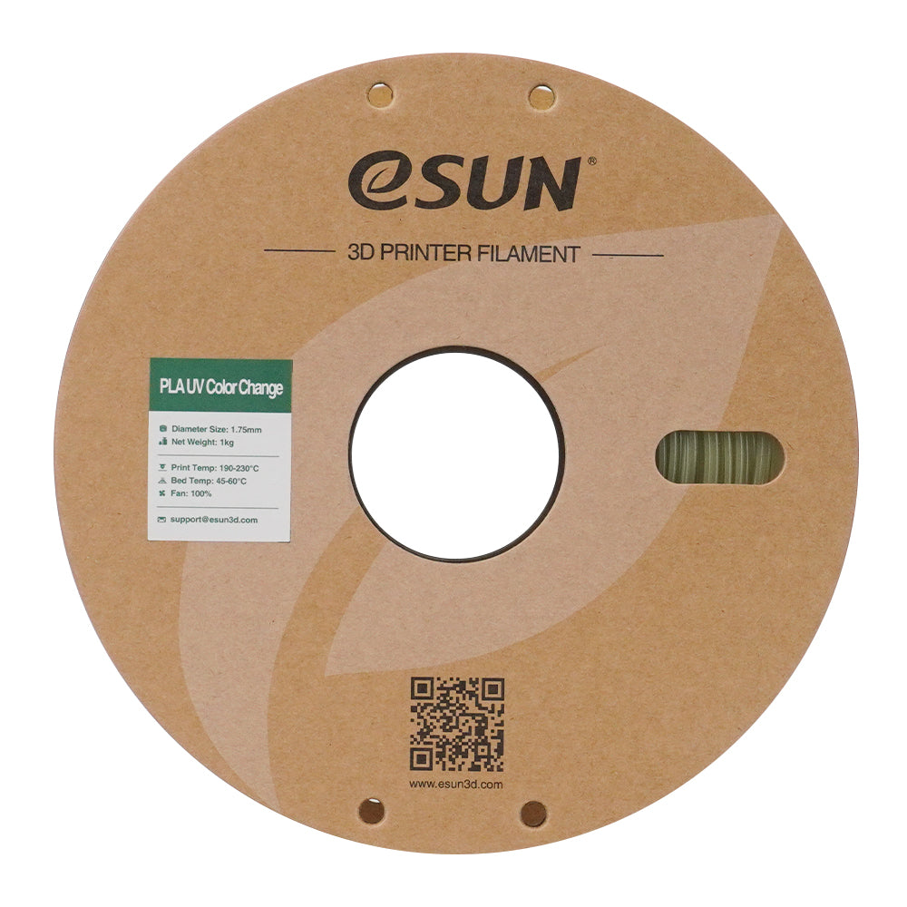 Filament PLA UV-farveskiftende, grøn | eSUN