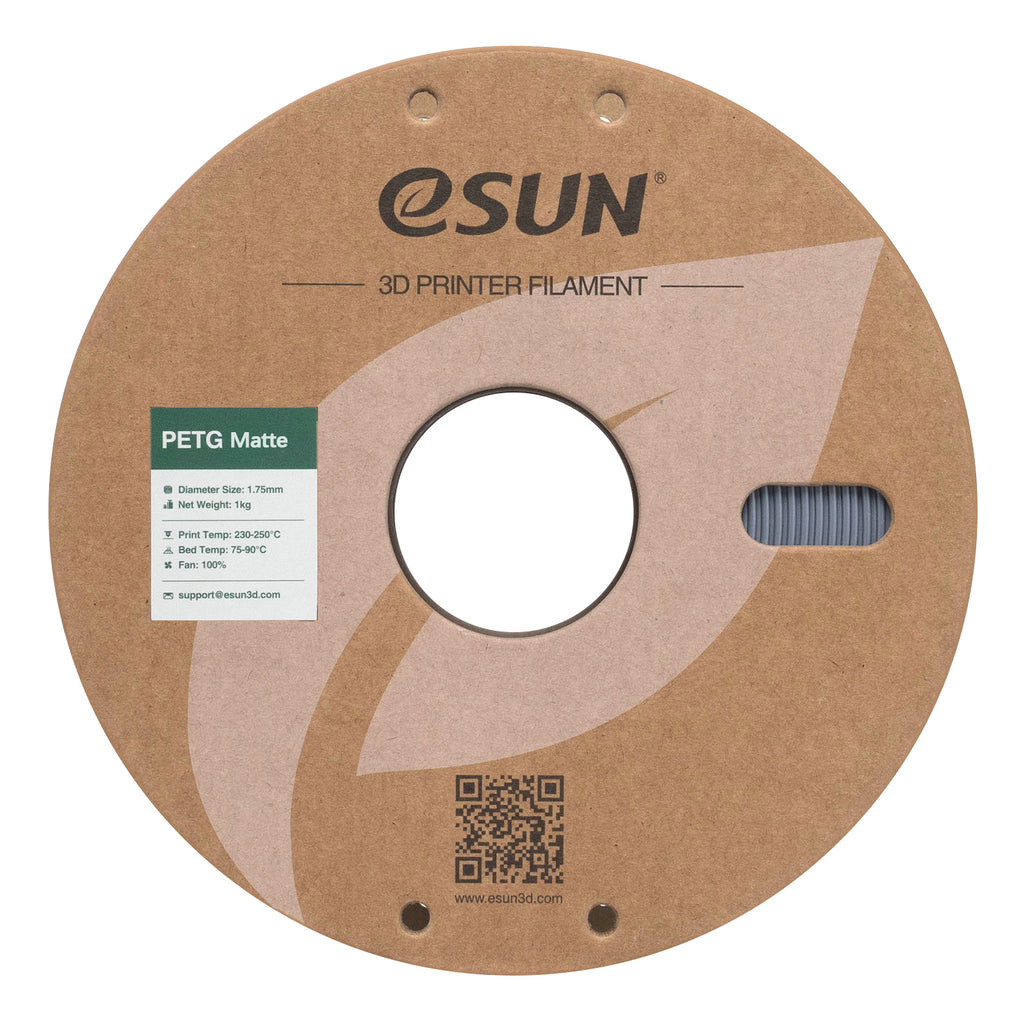 Filament PETG mat mørkegrå | eSUN