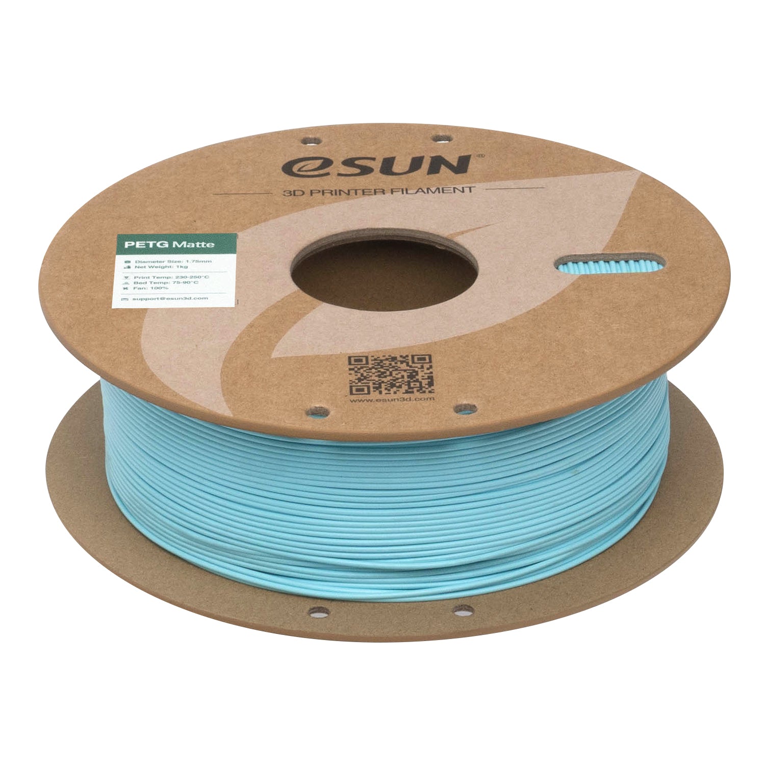 Filament PETG mat lyseblå | eSUN