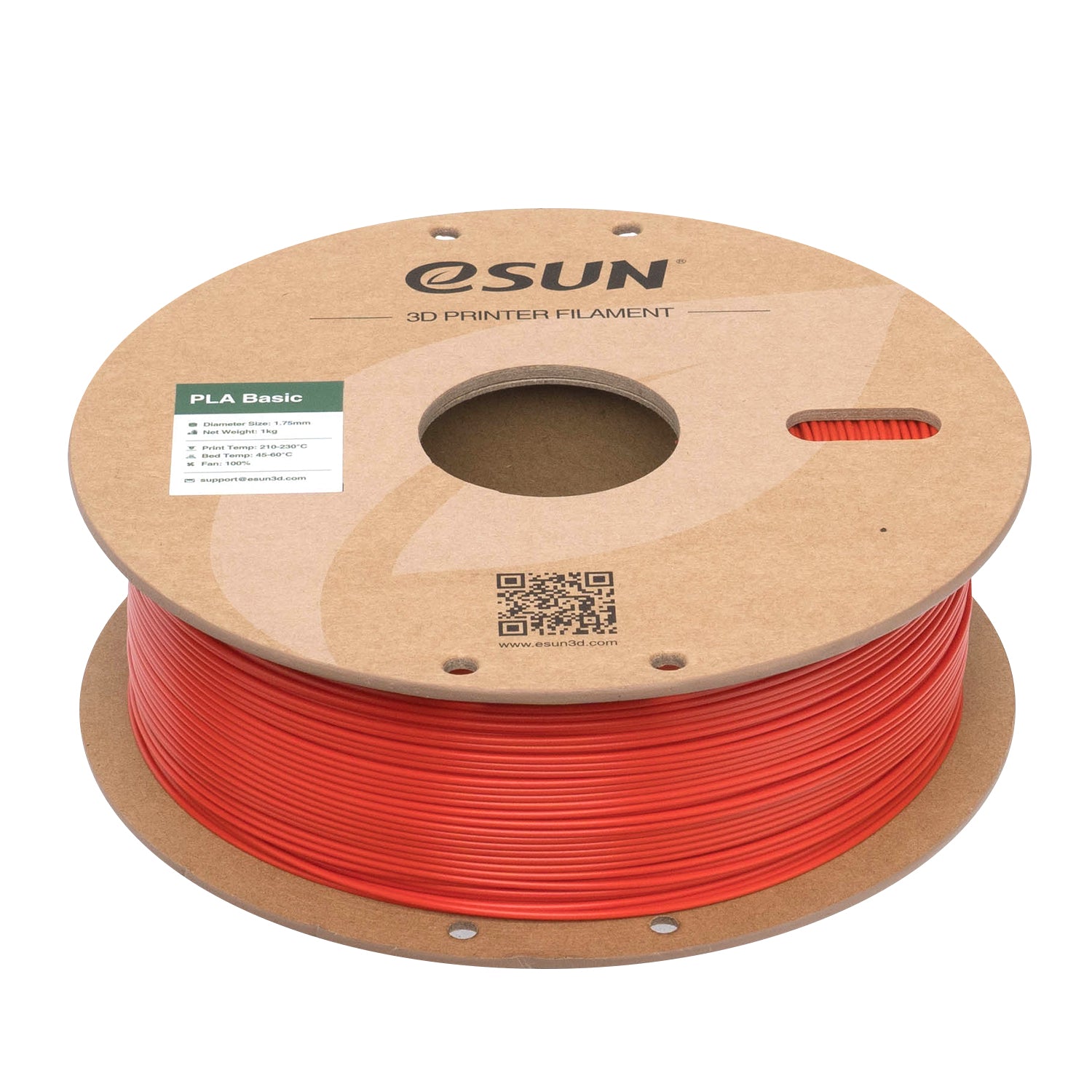 Filament PLA-Basic rød | eSUN