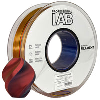 Filament Silk PLA Tri Color rød gul blå | Prof. Lab