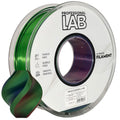 Filamentspole Silk PLA Tri Color rød blå grøn, Prof. Lab, 1,75 mm