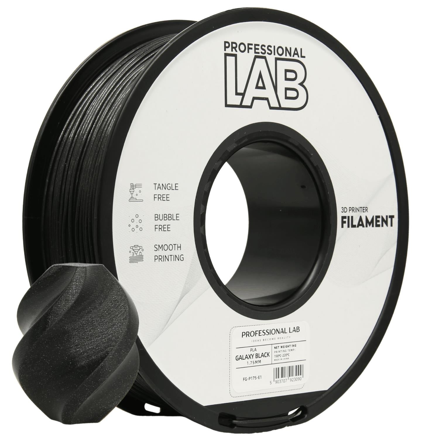 Filamentspole PLA Galaxy sort, Prof. Lab, 1,75 mm