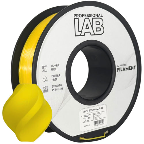 Filamentspole HS-PLA gul, Prof. Lab, 1,75 mm