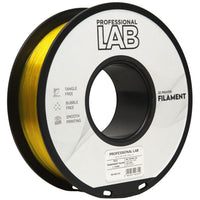 Filament PETG transparent gul | Prof. Lab
