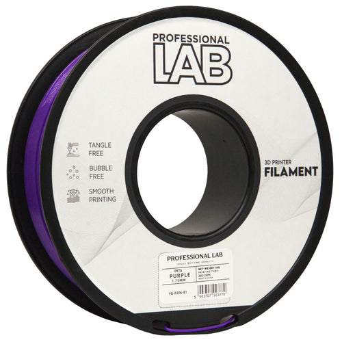 Filamentspole PETG lilla, Prof. Lab, 1,75 mm