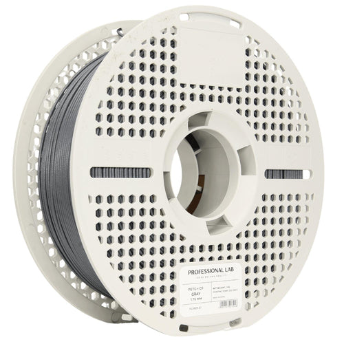 Spool of PETG-CF grey filament, Prof. Lab, 1.75 mm