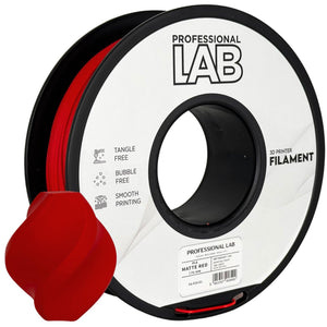 Filament PLA mat rød | Prof. Lab