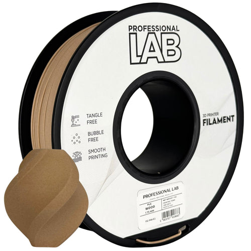 Filamentspole PLA træ, Prof. Lab, 1,75 mm