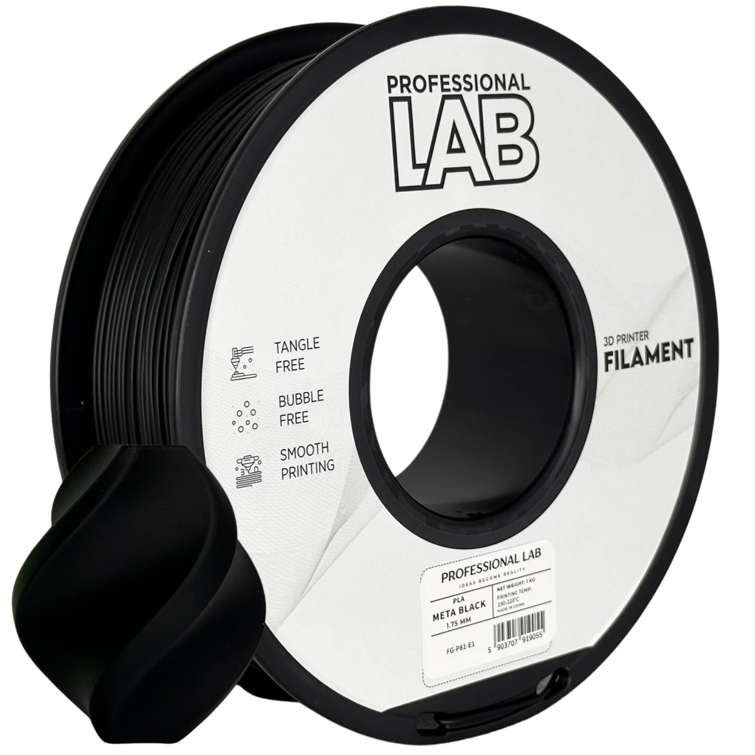Filamentspole PLA META sort, Prof. Lab, 1,75 mm