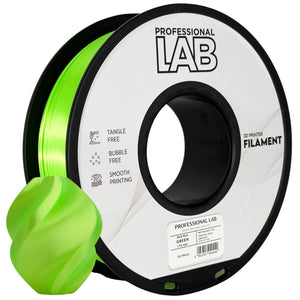 Filament Silk PLA grøn | Prof. Lab