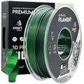 Filamentspole Silk PLA Dual Color sort grøn, Smart Print, 1,75 mm