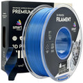 Spool of Silk PLA Dual Color black blue filament, Smart Print, 1.75 mm