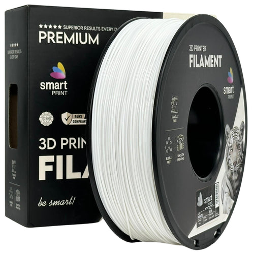 Filamentspole ASA hvid, Smart Print, 1,75 mm