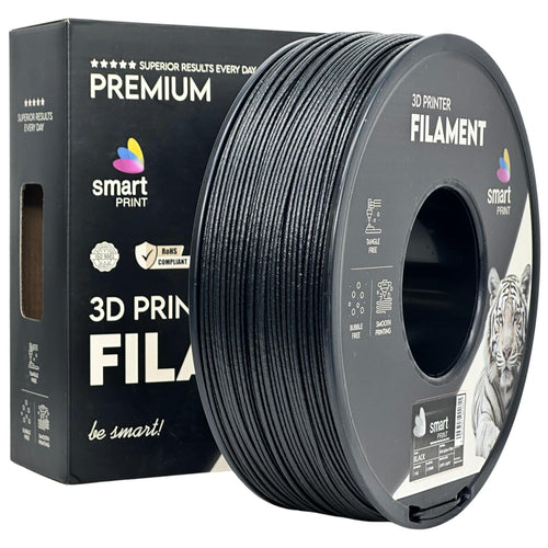 Filamentspole ASA-GF sort, Smart Print, 1,75 mm