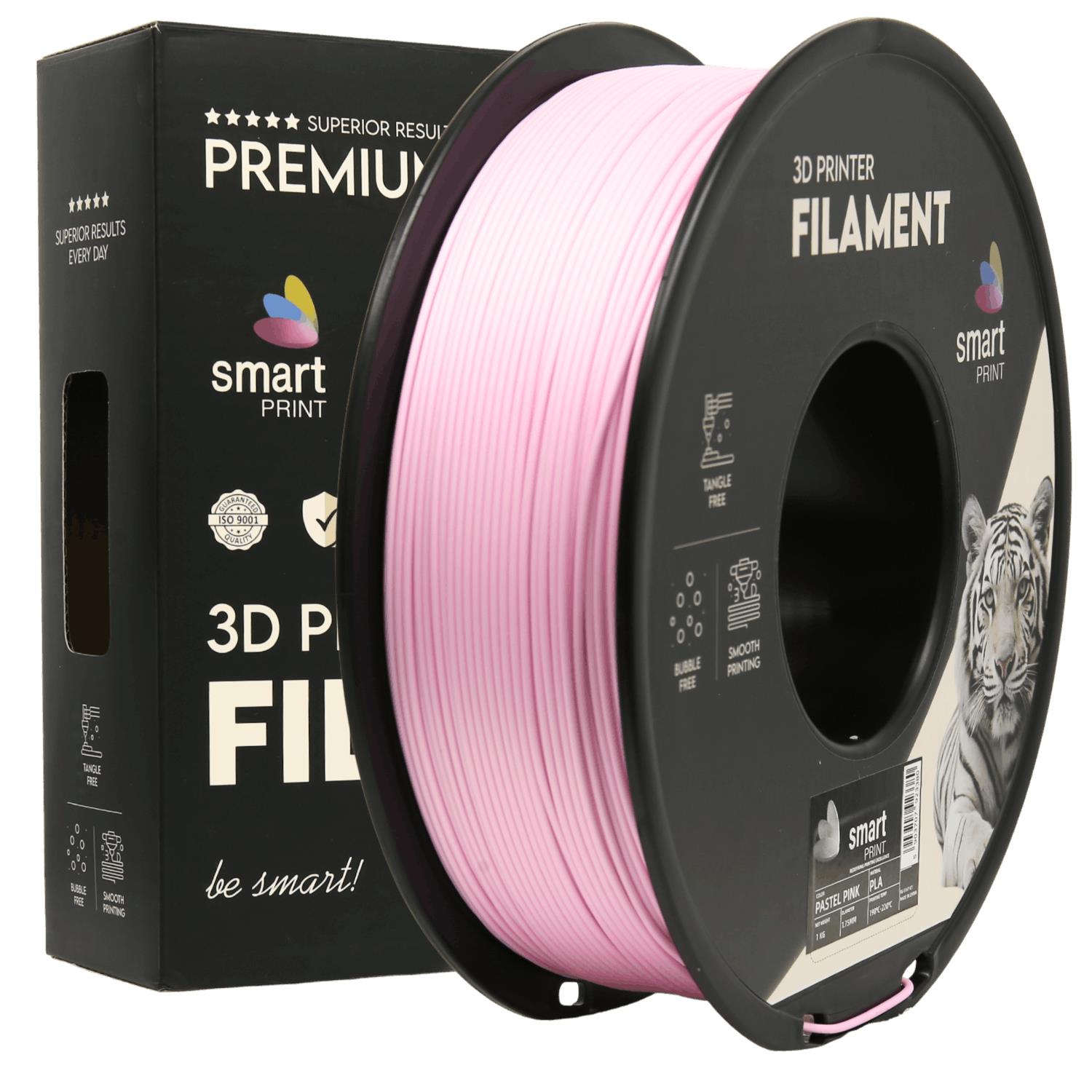 Filamentspole PLA pastel pink, Smart Print, 1,75 mm
