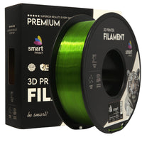 Filament PETG transparent grøn | Smart Print