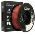 Filamentspole PETG mat rød, Smart Print, 1,75 mm