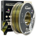 Filamentspole Silk PLA Dual Color sort guld, Smart Print, 1,75 mm