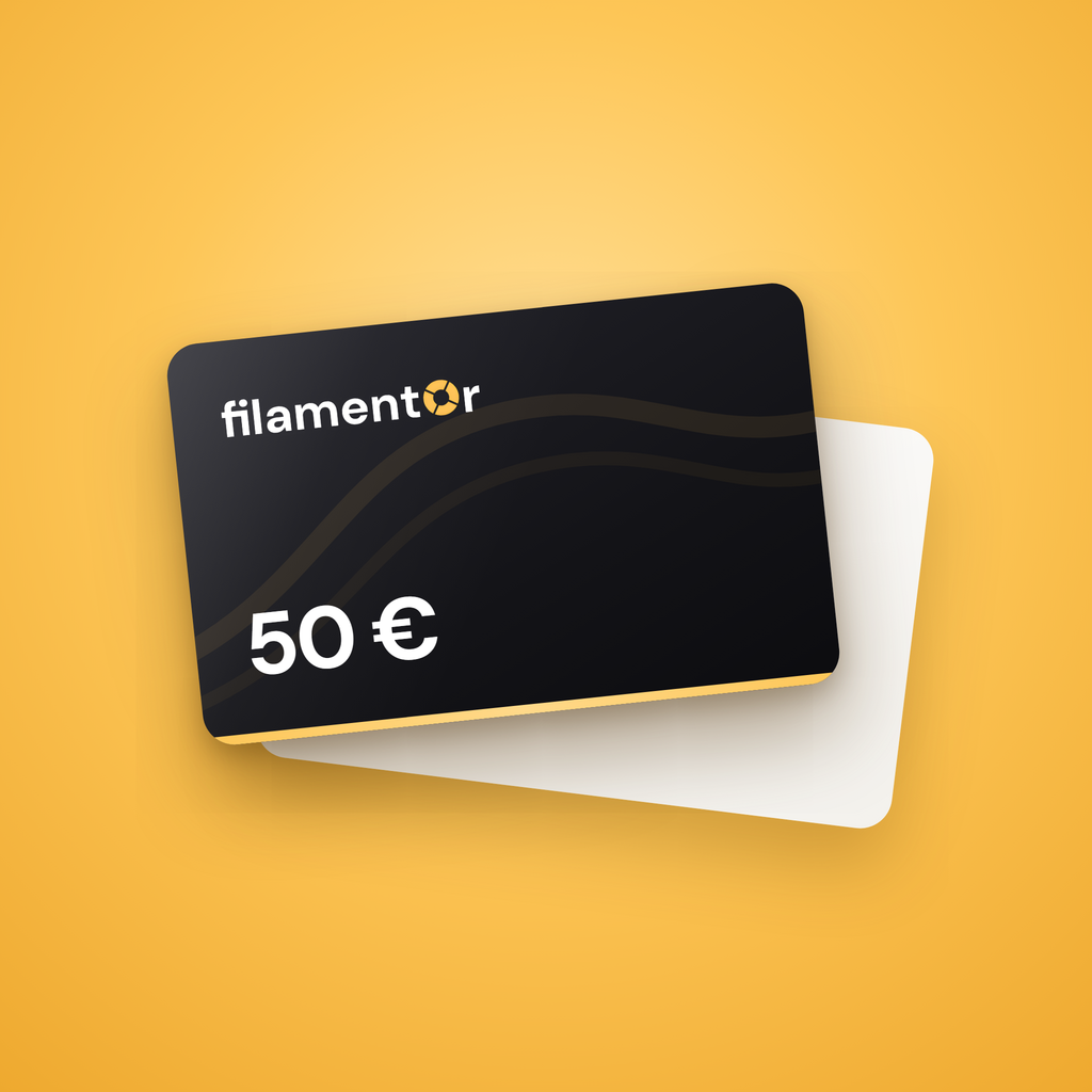Filamentor gift card for €50