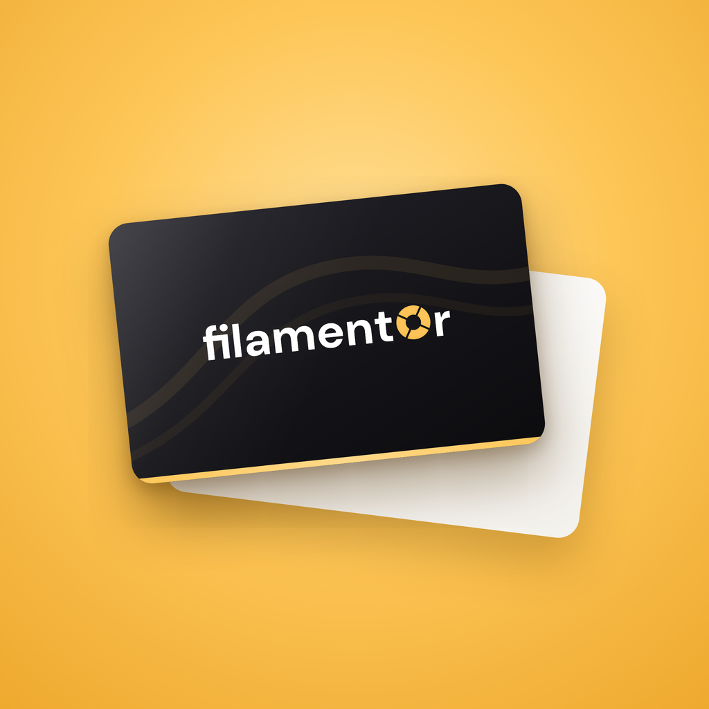Filamentor gavekort
