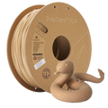 Filamentspole PLA mat pastel beige, Polymaker, 1,75 mm