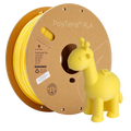 Filamentspole PLA mat gul, Polymaker, 1,75 mm